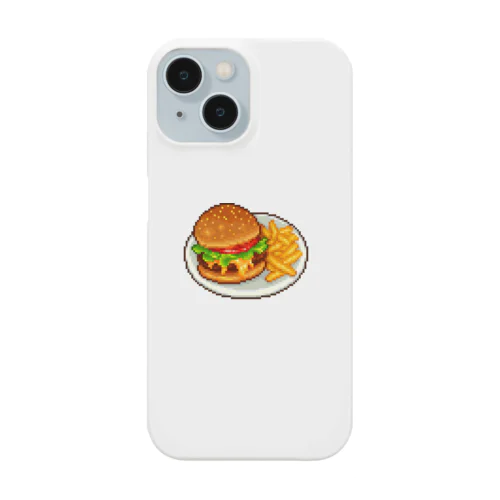 トマトレタスチーズバーガー＆ポテト Smartphone Case