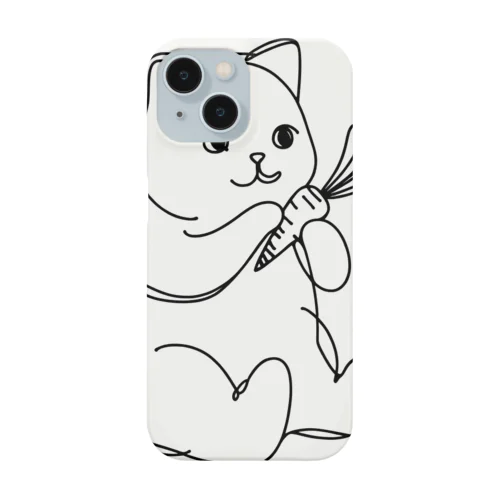 にんじん好きなにゃんこ Smartphone Case