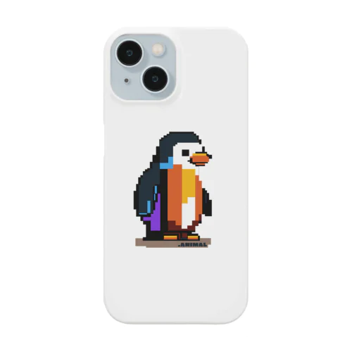 ドットペンギン　ききかえす ver Smartphone Case