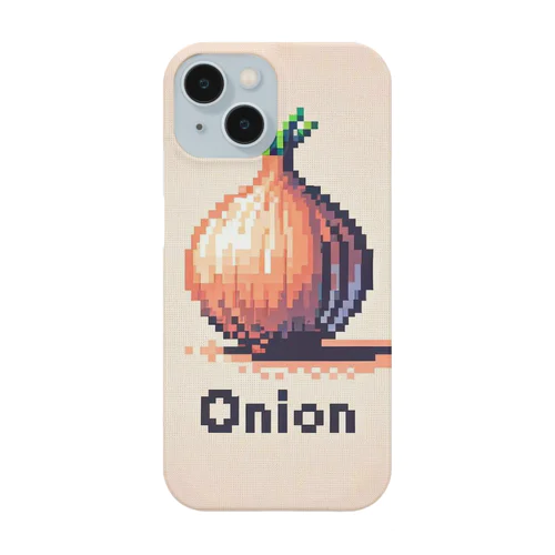 ドット絵「玉ねぎ」 スマホケース