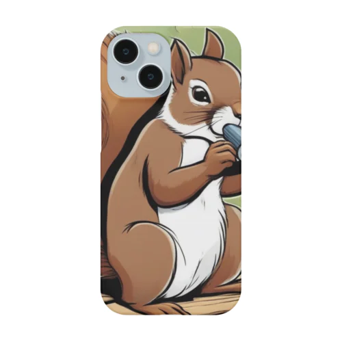 ユーモアたっぷりの可愛らしいリス Smartphone Case