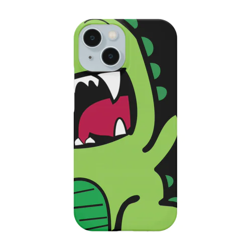 ガチャピン風の恐竜 Smartphone Case