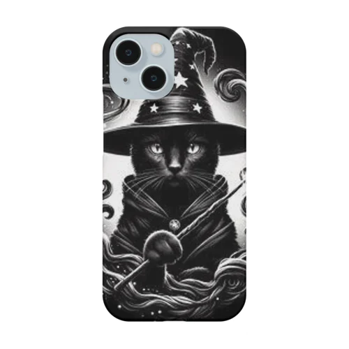 猫と闇魔法使い Smartphone Case