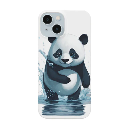 パンダの水遊び Smartphone Case