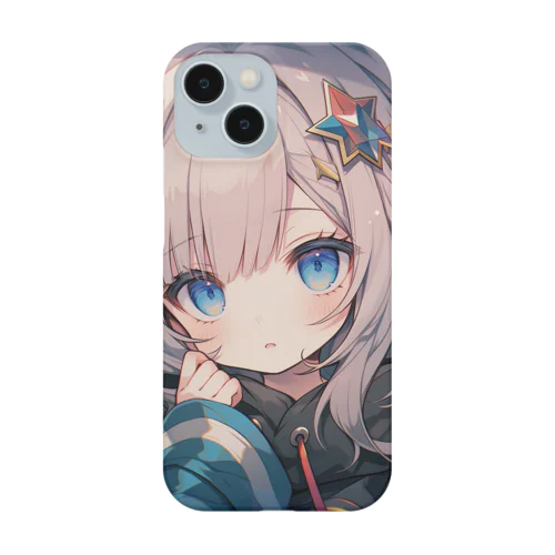 見つめる美少女 Smartphone Case