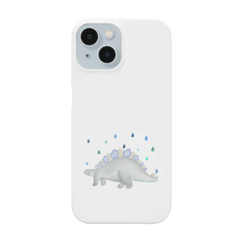 雨の日の恐竜 Smartphone Case