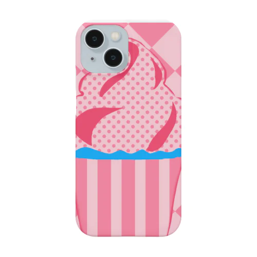 カップケーキ　ピンク味 Smartphone Case