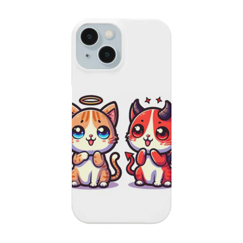 ☆天使猫☆悪魔猫☆ Smartphone Case