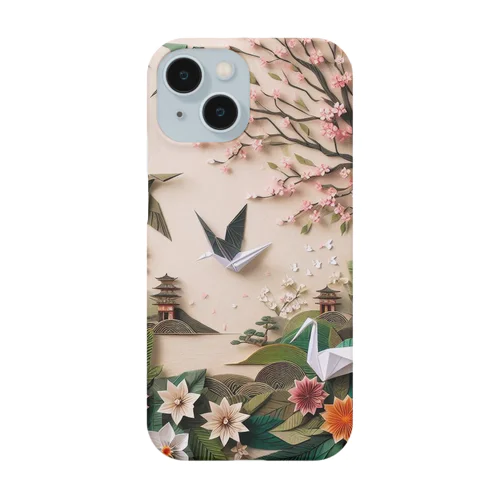 折り紙アート　春の兆し Smartphone Case