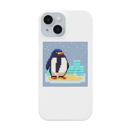 ドット絵のペンギン スマホケース