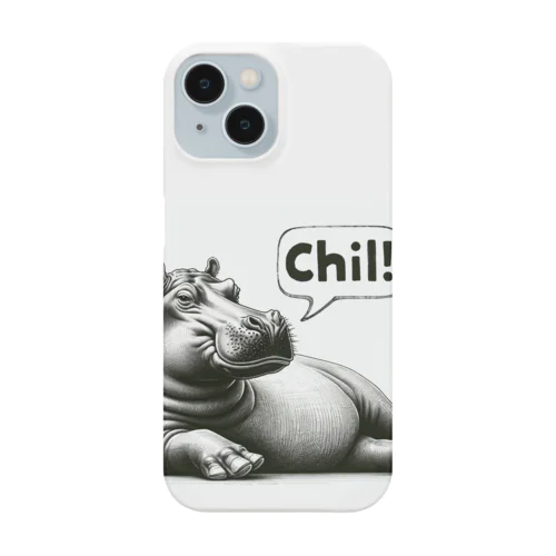 デッサンタッチ カバ(Chil) Smartphone Case