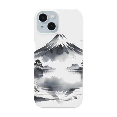 Mirroring Mt.Fuji スマホケース