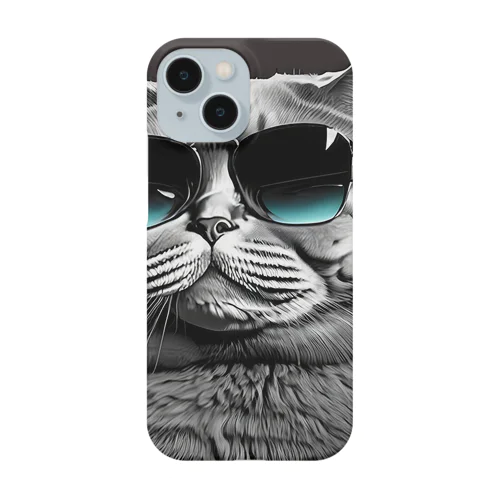 サングラスの猫シリーズ Smartphone Case