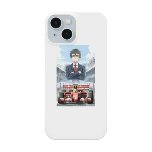 レーシングカーの夢＠サラリーマン Smartphone Case