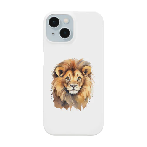 ライオンのスパイク(Spike) iPhone Smartphone Case