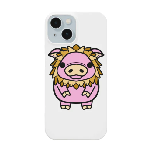 mixAnimal（ミックスアニマル）ぶた×ライオン Smartphone Case