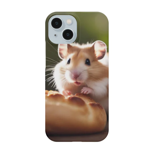 パンを食べたいハムスター！ Smartphone Case