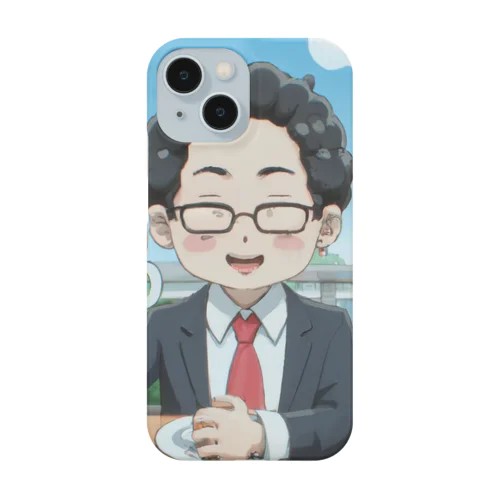 外で昼から乾杯＠サラリーマン Smartphone Case