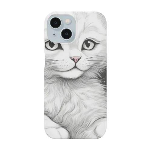穏やかな猫 Smartphone Case