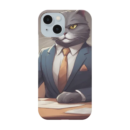 ネコ社長① Smartphone Case