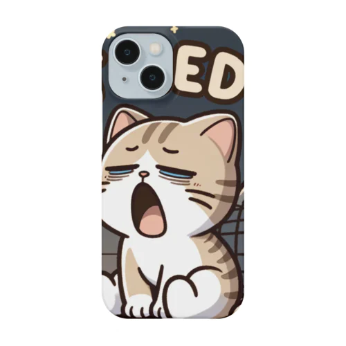 Tired cat7 スマホケース