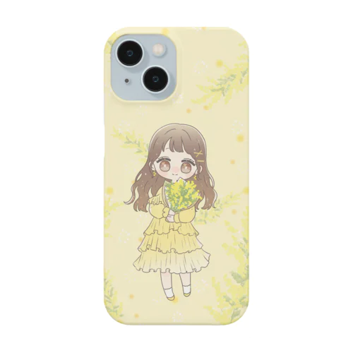 ミモザと少女のiPhoneケース Smartphone Case