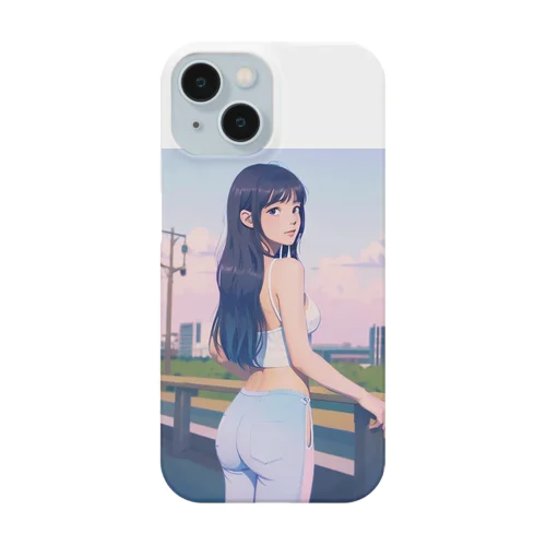 ランニング中の女性 Smartphone Case