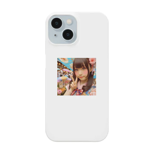 和傘の女の子 Smartphone Case