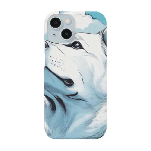 我思う、我は秋田犬。 Smartphone Case