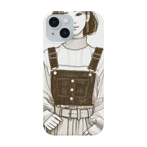 線画の人 Smartphone Case