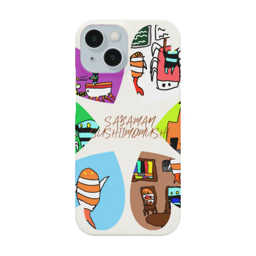 サバマンと寿司イモムシのグッズたち　その２ Smartphone Case