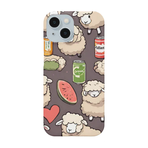 ヒツジ好きにはたまらない Smartphone Case