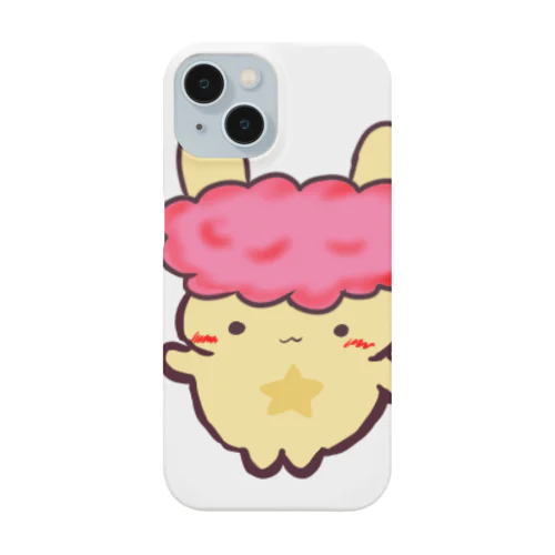 りんご色のアフロうさぎさん Smartphone Case