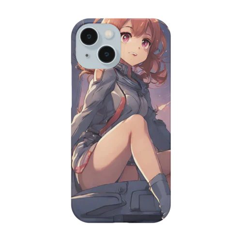 夕陽に輝くロケット子さん Smartphone Case