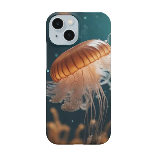 シャボン玉のクラゲ Smartphone Case