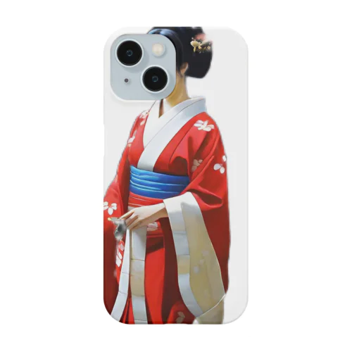 着物の女性 Smartphone Case