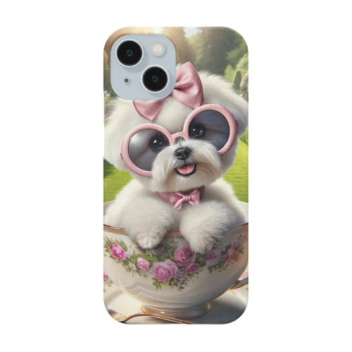 サングラスをかけた、かわいい犬 Marsa 106 Smartphone Case