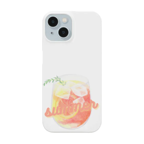 summer『お洒落なドリンク』グッズ Smartphone Case