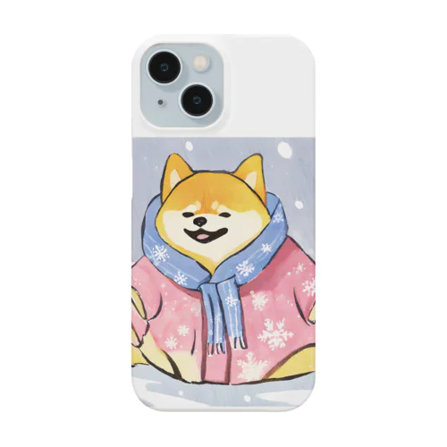 厚着しばいぬ Smartphone Case