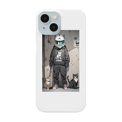 ヘルメット猫 Smartphone Case