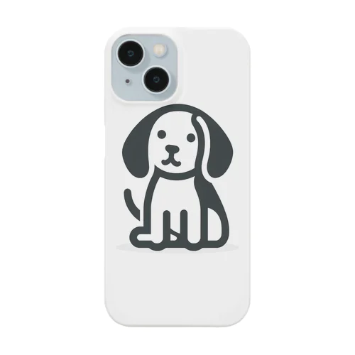 ビーグルのピクトグラム iPhone Smartphone Case