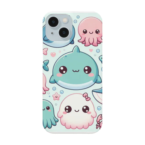 海の仲間たちと一緒に毎日をキュートに♡ Smartphone Case