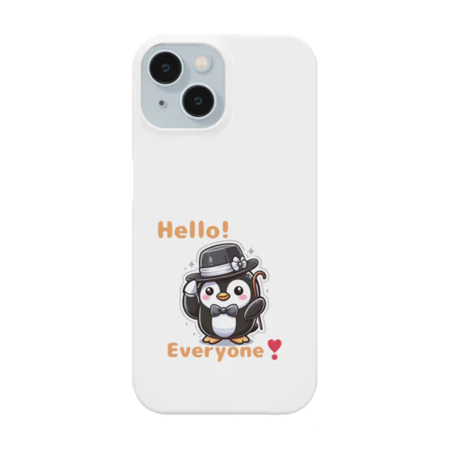 おめかしPenguin Smartphone Case