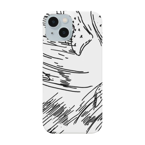 飛び交う布団 iPhone Smartphone Case