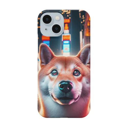 柴犬のニューヨーク散歩 Smartphone Case