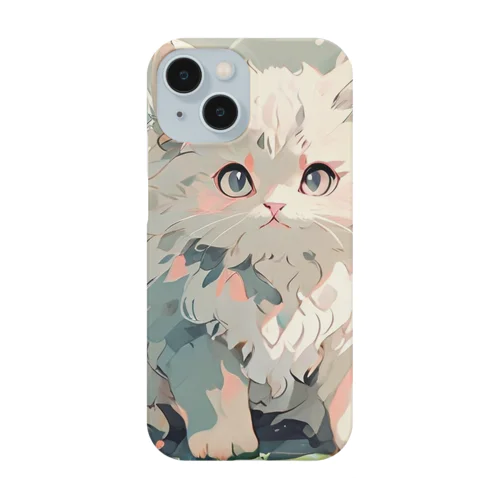 草花に囲まれたNJFC Smartphone Case