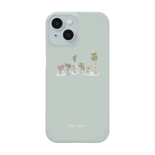 lilac time 小瓶の花 Smartphone Case