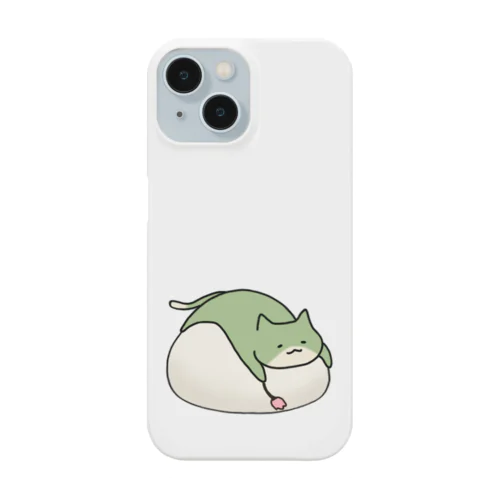 ずんだ猫と桜まんじゅう Smartphone Case