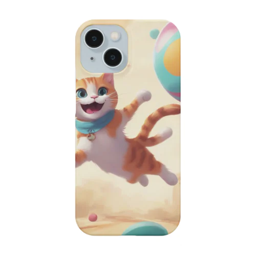 遊んでる猫 Smartphone Case