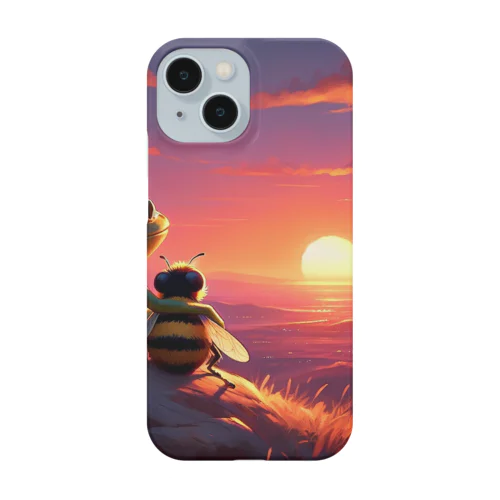 ぴょんとぶんの明日があるさ iPhone Smartphone Case